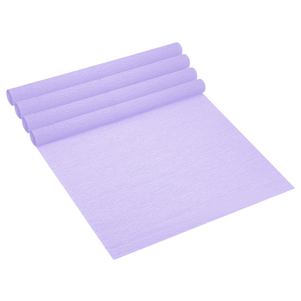 4 Rollen 250x50cm Krepppapier Girlanden Weiches Papier Girlande Blatt DIY Basteln Blumenherstellung Verpackung Party Geburtstag Hochzeit Deko