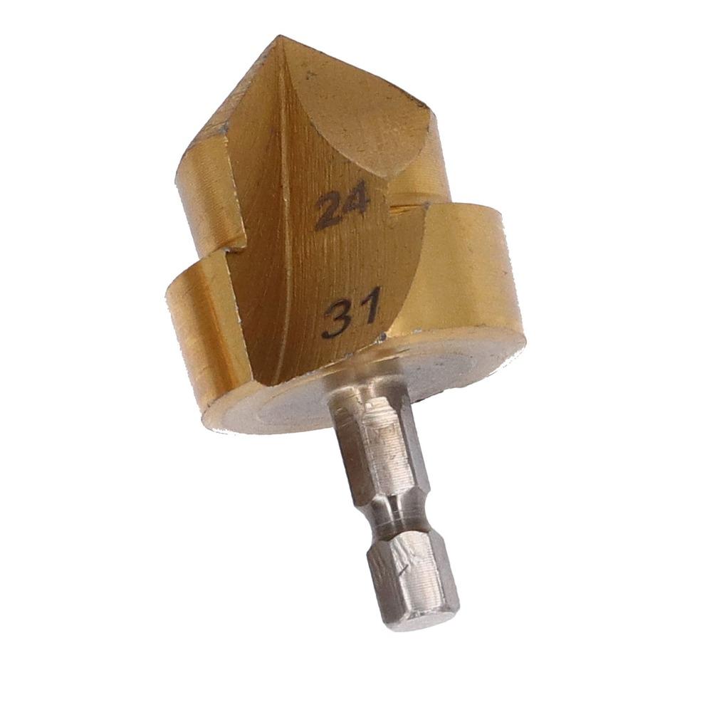 3pcs Hexagon Shank Water Pipe Expansion Drill 1/4 Inch Hex Shank Stepped Drill Bit  PPR Water Pipe