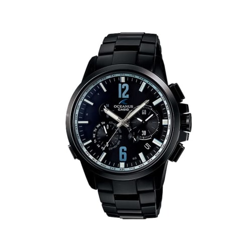 

Casio OCEANUS CLASSIC LINE Men s Solar Watch with Smart Access, Tough Movement, and 6-Station Radio Wave Reception, OCW-T2000B-1AJF, 3-Year Warranty
