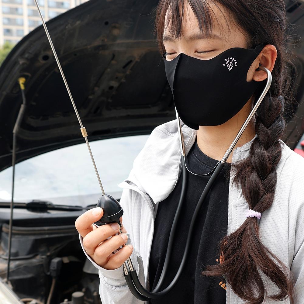 Car Stethoscope Auto Engine Cylinder Abnormal Sound Diagnosis Mechanical Internal Noise Detection Car Repair Inspection Tools