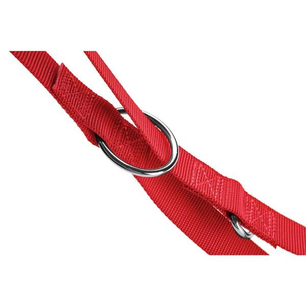 Hunter Justerbart hundeskinnbånd London Red 10/200