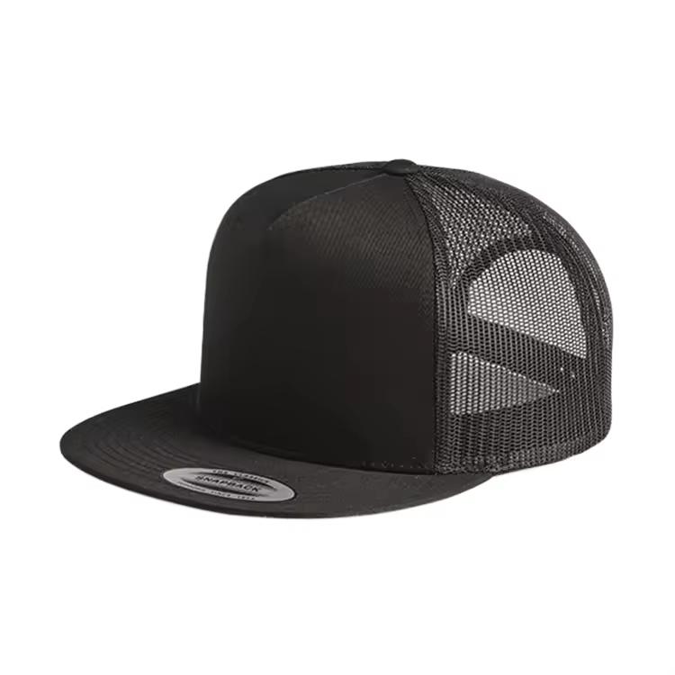 Factory Wholesale Men S Trucker Cap Back Mesh Baseball Cap Outdoor 6 Panel Sports Baseball Cap чёрный