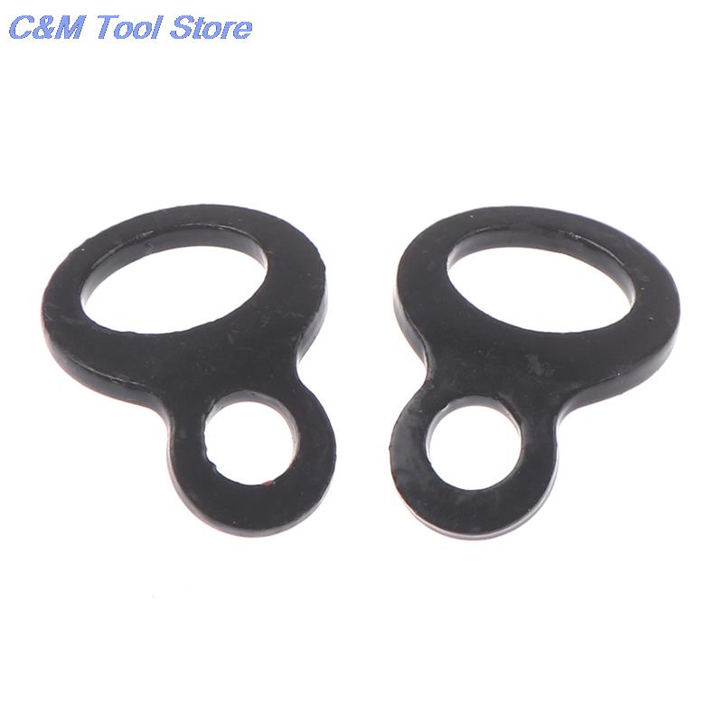 2pcs Tie Down Strap Rings for Motorcycle Dirt Bike ATV UTV Attach Tie-downs Stainless Steel Tie-Down Strap Rings