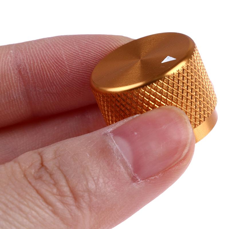 Solid Machined Metal Aluminum Rotary Encoder Potentiometer Volume Switch Knobs Amplifier Control Volume Button Knob