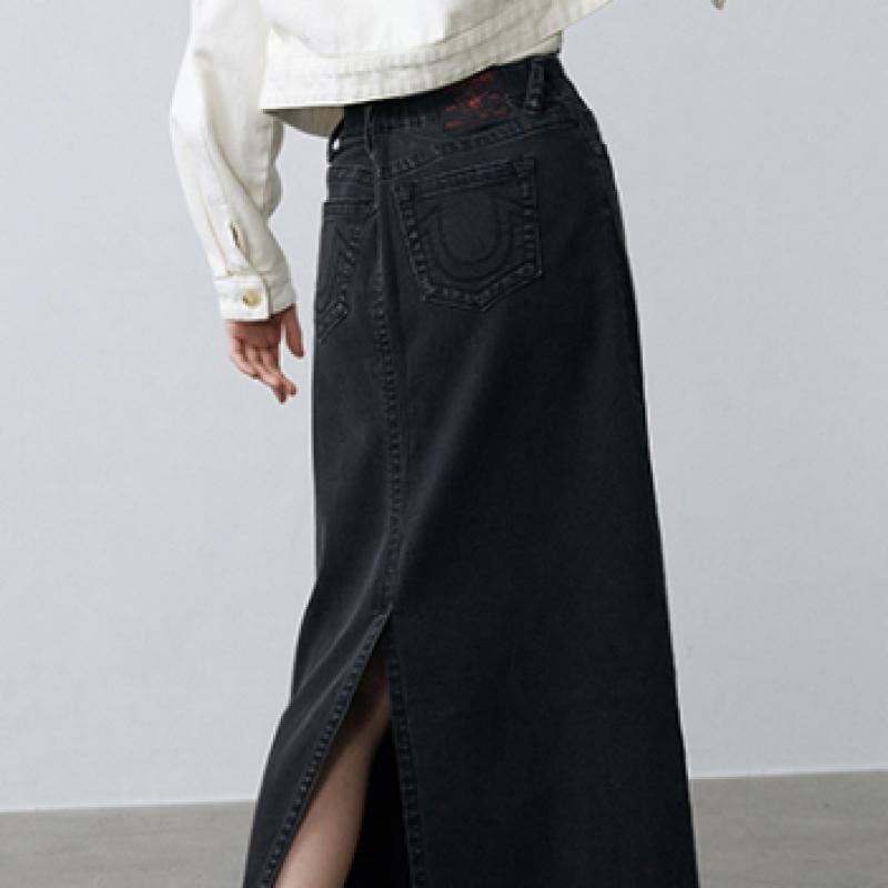 True Religion Women Active Denim Skirt 25fw