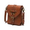 Johnature Retro Genuine Leather Mobile Phone Bag Versatile Ladies Mini Bags Natural Soft Cowhide Small Shoulder & Crossbody Bags