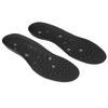 Foot Magnetic Therapy Massage Insoles Breathable Shoe Foot Pain Relief Massage Insoles(L 45‑47 Black)