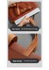 Waterproof Leather A4 Document Bag for Office & Business Storage