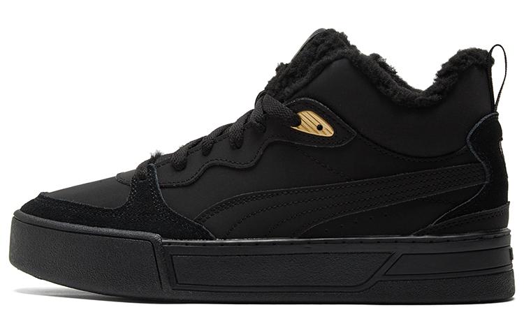 PUMA Skye Demi Retro Casual Skateboarding Shoes Black Women s 381151-01 35.5