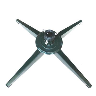 Foldable Iron Art Christmas Tree Stand with Lock Plate for PVC Tree