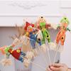 8PCS Standing Cute Countryside Scarecrow Ornament Halloween Decoration Bar KTV Scene Decoration Festival Atmosphere Decoration