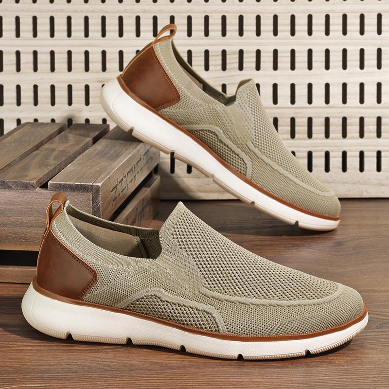 Men Sneakers New Men Mesh Casual Shoes Fashion Lightweight Breathable Soft Soled Shoes Summer Outdoor Sports Fitness Large Size