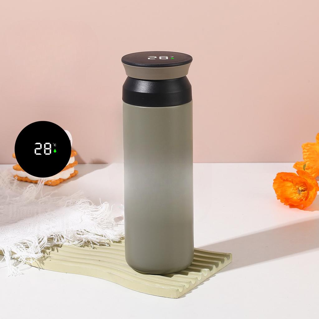 Kreativní hrnek Office Cup Jednoduché a přenosné nerezové kelímky na vodu pro muže a ženy.