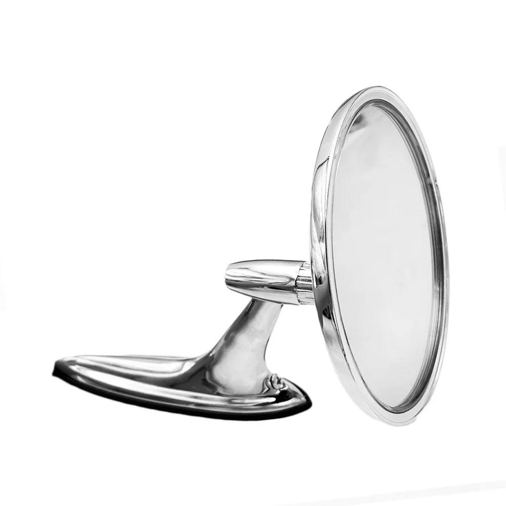 

Vintage Silver Classic Car Rearview Mirror Zinc Alloy Car Rearview Mirror Replacement Wing Mirror For Chevy China Mainland
