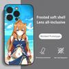R-Raphtalia Anime Girl Phone Case For iPhone 16 15 14 13 Pro Max Plus Mini Frosted Soft Shell Funda Shockproof Cases