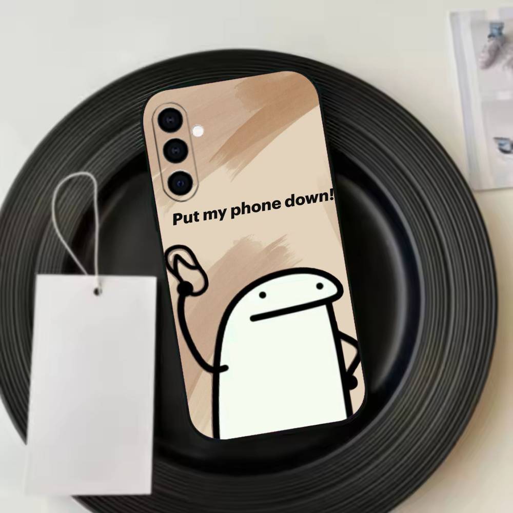 Dont T-Touch My Phone Phone Case For Samsung Galaxy A73,A72,A71,A70,A53,A52,A51,Soft Silicone Black Cover