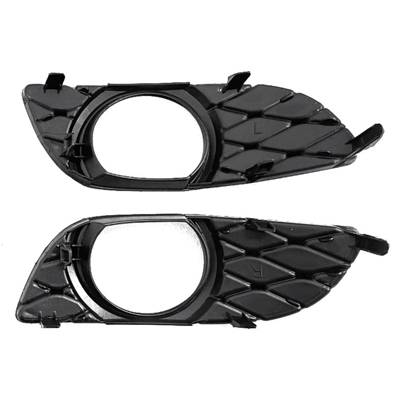 AC34-Front Bumper Fog Light Frame Front Bumper Hole Cover Fog Lamp Cover Fortoyota Yaris VITZ 52128-52040 52127-52220