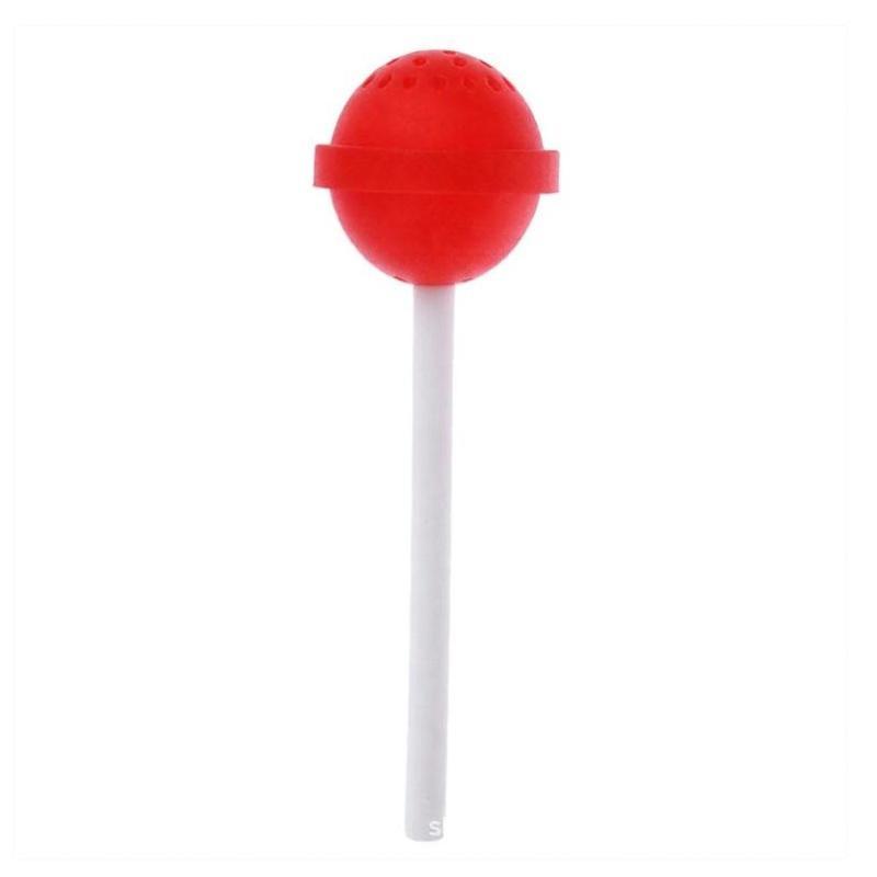 Reusable Silicone Tea Infuser Creative Lollipop Design Tea Filter Strainer Food Safe for Travel Camping Tea Drinkers