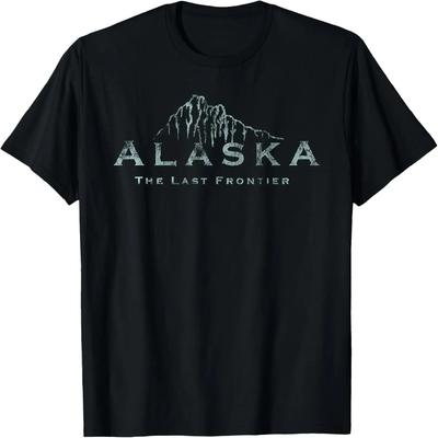 Alaska Gifts Shirt For Women Graphic Tee Last Frontier AK T-Shirt