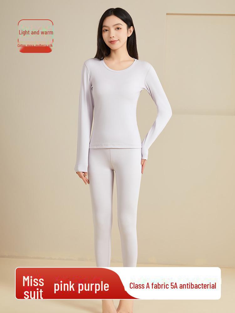 Class A Unisex 80-Count Long-Staple Cotton Modal Thermal Underwear - Lightweight and Warm for Autumn.