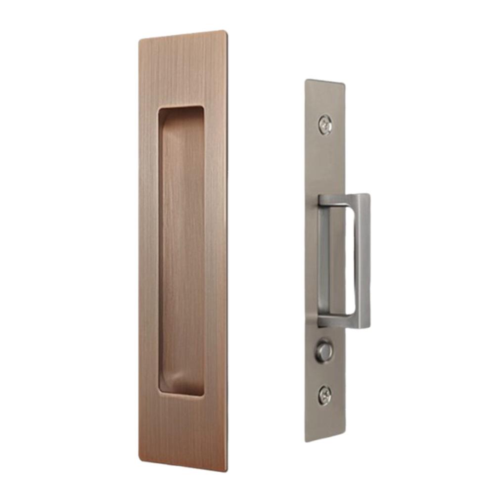 Edge Pull Handle Recessed Finger Pull Daily Use Reliability Easy Installation Functional Grip Hassle-free Setup For Barn Doors