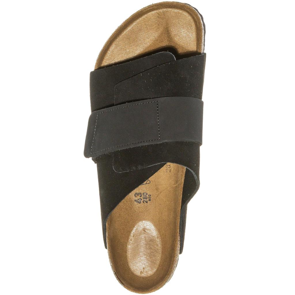 Unisex Kyoto Läder Kyoto VL Mjuk Mocka Svart [BIRKENSTOCK] Nubuck/Mocka & 36/23.0cm