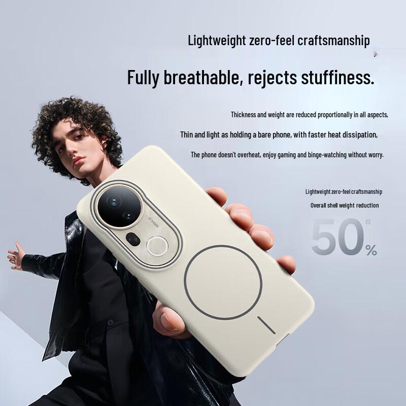 KEKLLE MagSafe Frosted Anti-Drop Phone Case for Vivo