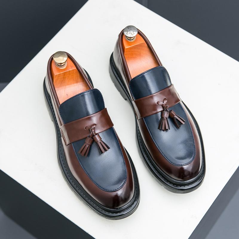 

Fashion Leather Shoes For Man Genuine Leather Big Size Shoes High Quality Designer Formal Shoes Casual Shoes Fashion Business 46