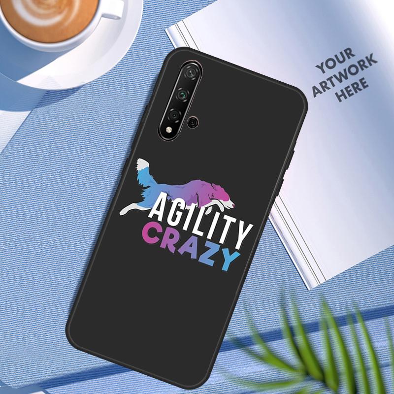 Border Collie Dog For Huawei Nova Y90 Y60 Y70 Y91 Y61 Y72 Y73 3i 7i 8i 11 12i 9 10 SE P20 P30 Pro P40 Lite Case
