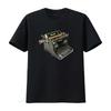 Vintage Burroughs Typewriter T Shirt for Retro Tech Lovers Vintage Washed Streetwear Designer Clothes Versatile Casual Stylish