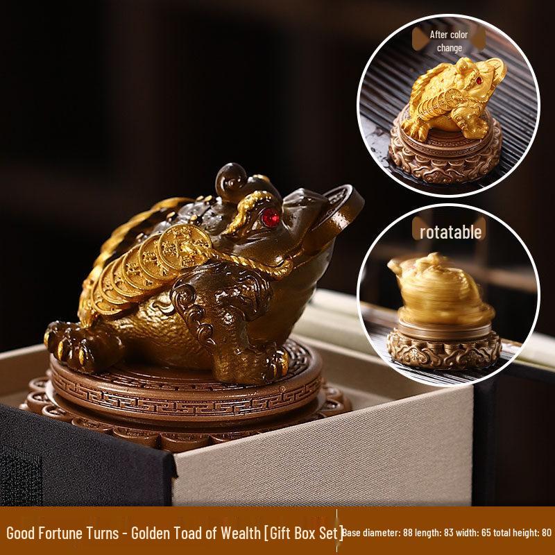 Color-Changing Pixiu Water-Spraying Tea Pet