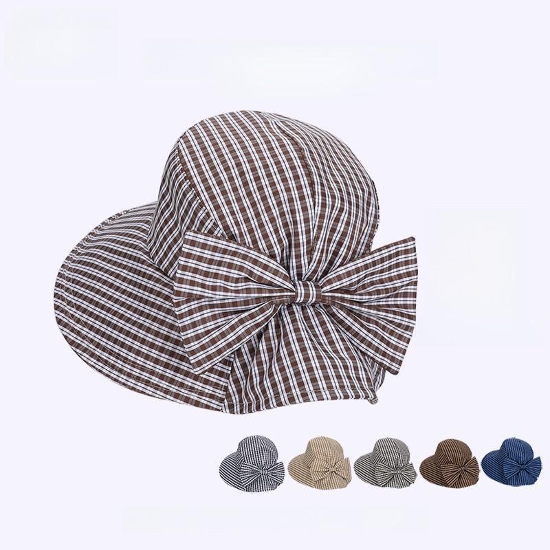 Uv Protection Flannel Ladies Cap With Wide Brim For Sun Sunshade Sunhat Summer