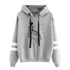 Autumn and Winter New Offset Printing Letter Pattern Long-sleeved Crew Neck Hooded European and American Sweater