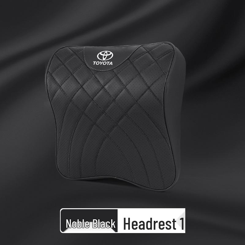 Toyota Headrest & Lumbar Support Cushion for Camry, Highlander, Corolla, RAV4, Levin
