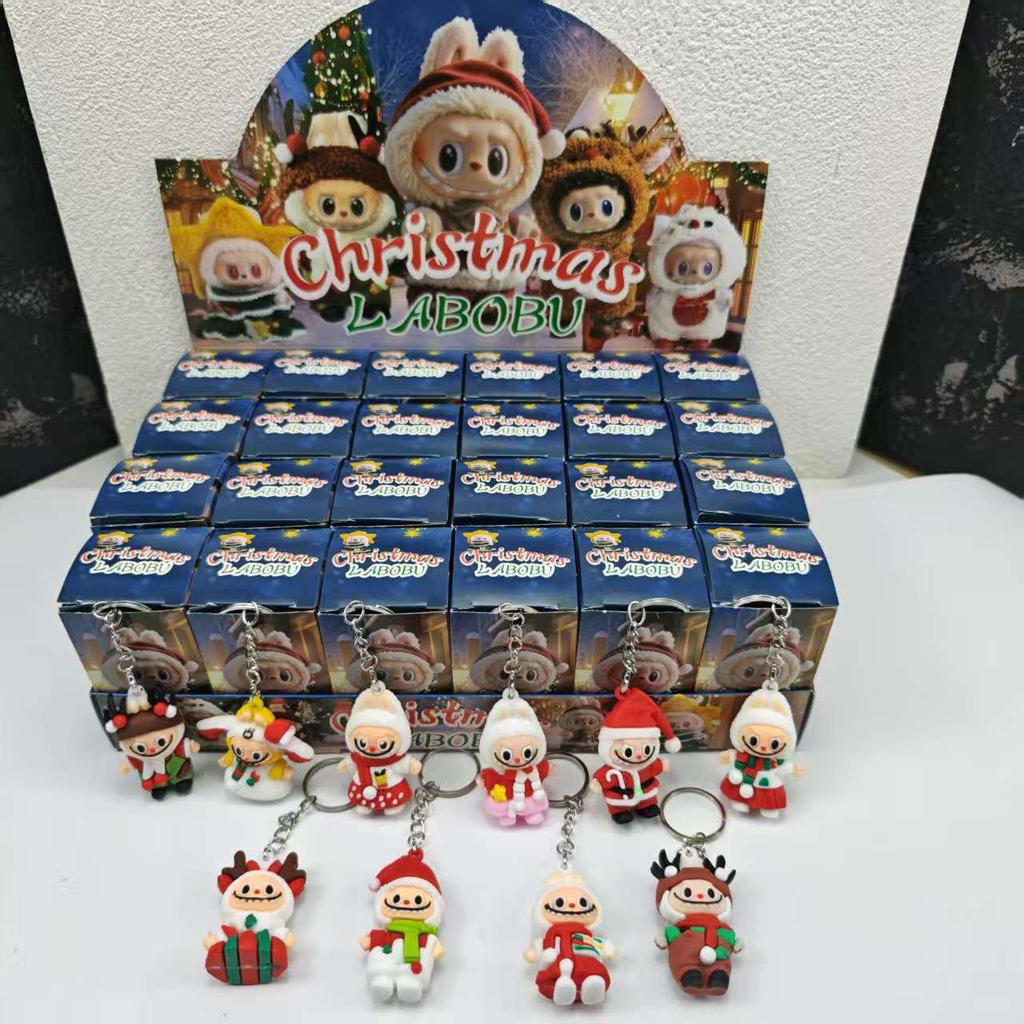 Best-selling Christmas Plush Keychain: Cute Student Gift Doll Pendant