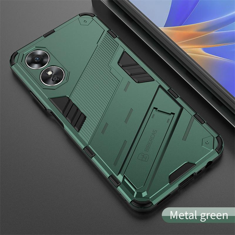 For Oppo A17 4G Case Shockproof Kickstand Magnetic Holder Armor Phone Cases for Oppo A17 2022 A 17 4G OPPOA17 CPH2477 Back Cover