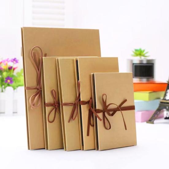 Accordion Scrapbook Album Stretchable Folding Hardcover Photo Album DIY Handmade Couples Memory Book Valentine's