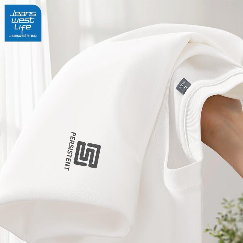 JEANSWEST LIFE Men s 100% Cotton Long Sleeve Crew Neck T-Shirt XL