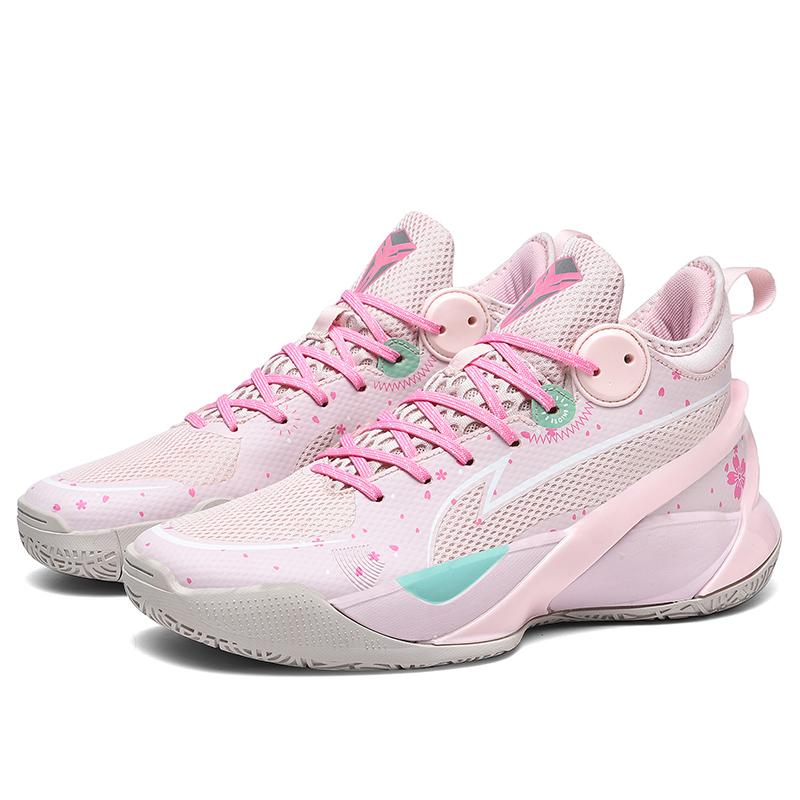 Glow-in-the-dark technology high rebound real combat basketball shoes comfortable match students low-top training sports shoes