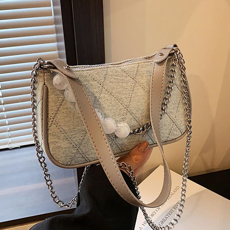 Tasche Damen Neue Schulter Messenger Bag Kette Vielseitige Pendlertasche
