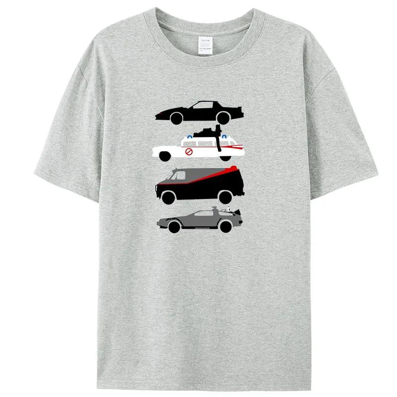 Zábavné tričko The Car Design Pro muže Neformální Tričko O Neck 100 Bavlna Módní Tričko s krátkým rukávem