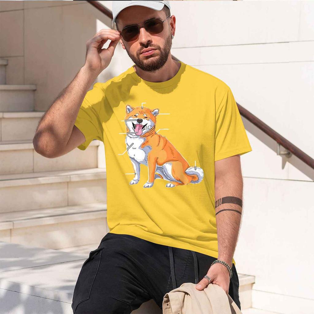 Funny Anatomy Shiba Inu G Lover Gift Tshirt Unisex Tshirt Funny Tees D Streetwear Harajuku Clothes Oneck T Shirt 2026 New Model