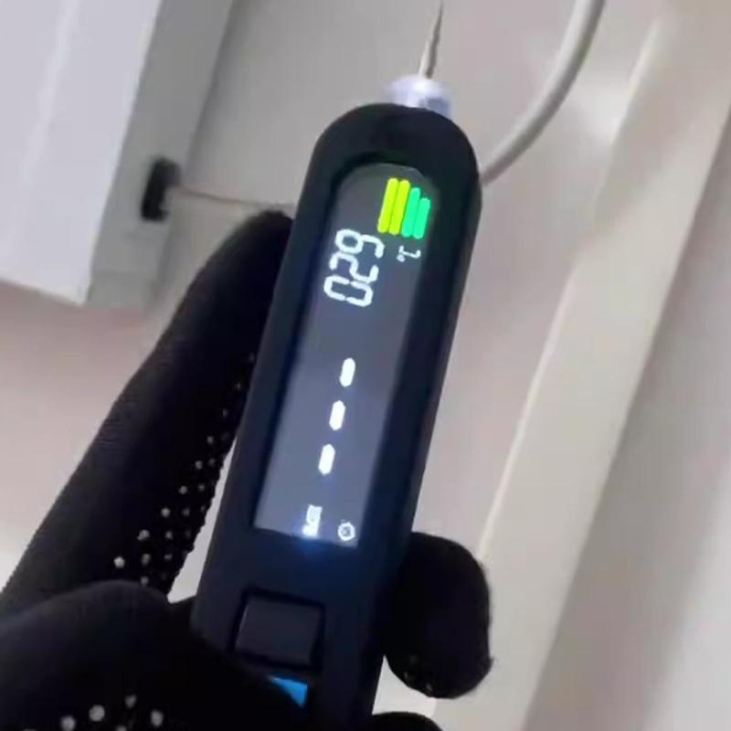 Electrical Tester Pen With Contact Contactless Voltages Detection And LED Flashlights For Professional Electricians