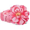 100Pcs Flower Paper Napkins Pink Disposable Floral Napkins Decorative Flower Shaped Cocktail Napkins for Valentines Spring Summer Dinner Tableware