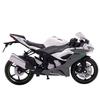 1/12 Scale Kawasaki Ninja ZX-6R Racing Cross-country Motorcycle Toy City Diecast Model Super Sport Miniature Collection Boy Kids Gift