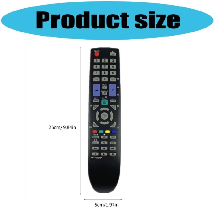 Quick Access TV Remote Replacement For LE40B430P7W PS42B450B1W PS42B4 51B2W Model Controller Durability ABS Construction