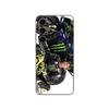 Phone Case - MANIACASE - Samsung Galaxy S25 - TPU Silicone - Valentino Rossi Pattern - Black