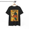 Seth T Shirt Unisex Retro Comic Style Egyptian God Tee Vintage Chaos & Power Graphic Gift for Mythology Fans Dark History Lovers