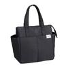 Iwasaki Kogyo Lastrowear Insulated Bag Lunch Large 7L 4 Pockets Black LF-579 BK