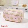 Cute Cartoon Pencil Case For Student Cartoon Anime Creative Pencil Bag High Capacity Stationery Storage Bag Cosmetic Bag